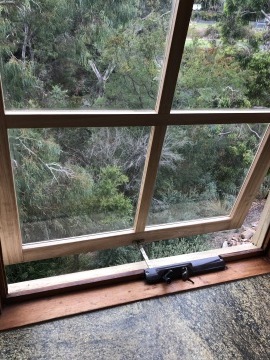 Rotted sash awning window Mt Martha - After