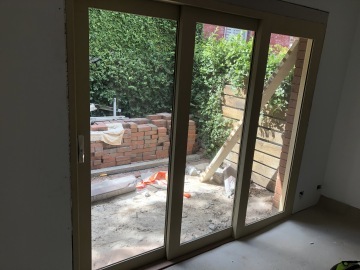 AFTER: Fitzroy - Upgraded double glazed stacker door